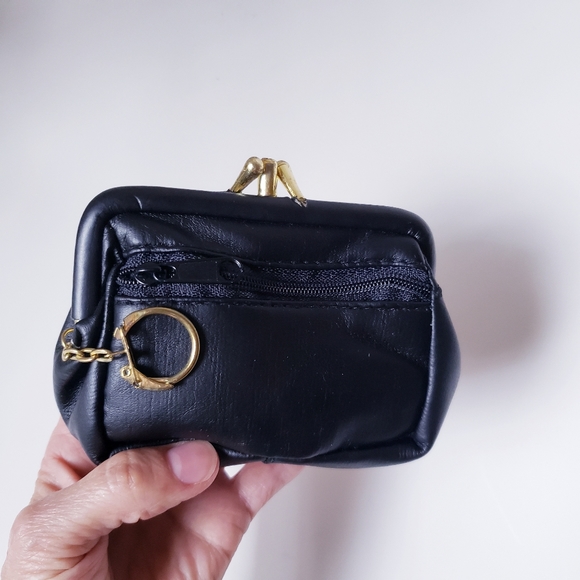 Black Mini Coin Purse - Picture 2 of 9